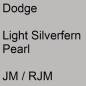 Preview: Dodge, Light Silverfern Pearl, JM / RJM.